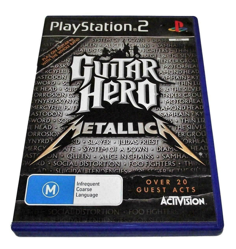 Guitar Hero Metallica PS2 PAL *Complete* (Preowned)