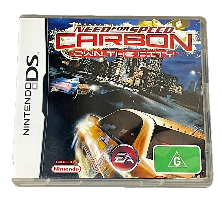 Need for Speed Carbon Own the City Nintendo DS 2DS 3DS Game *Complete*