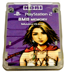 Hori Magic Gate PS2 Memory Card Final Fantasy X-2 Yuna 8MB0