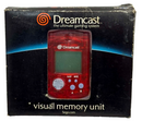 Genuine Boxed Sega Dreamcast VMU PAL -Red0
