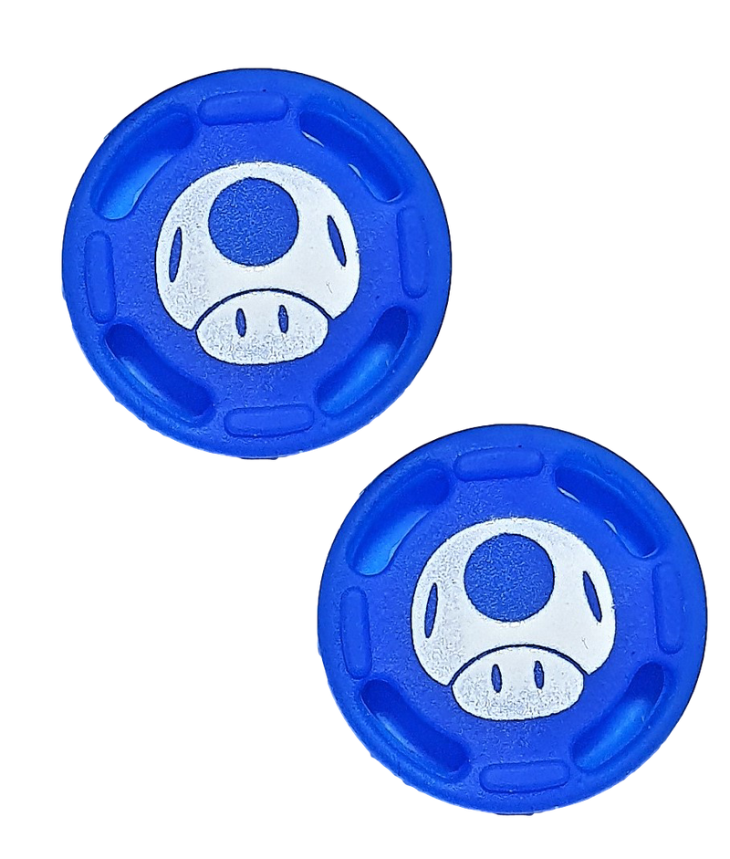 Thumb Grips x 2 For Switch/Switch Lite & N64 Cover Caps Slotted