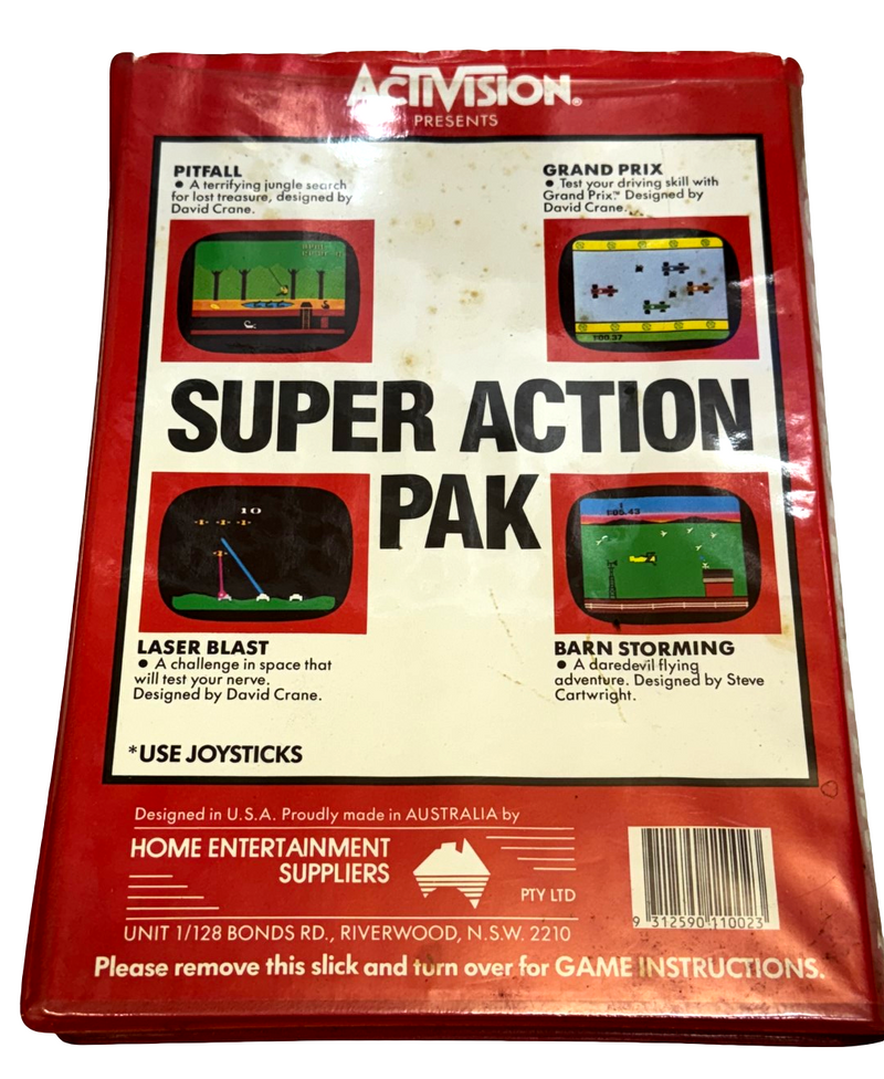 Super Action Pak Atari 2600 *Complete* (Preowned)