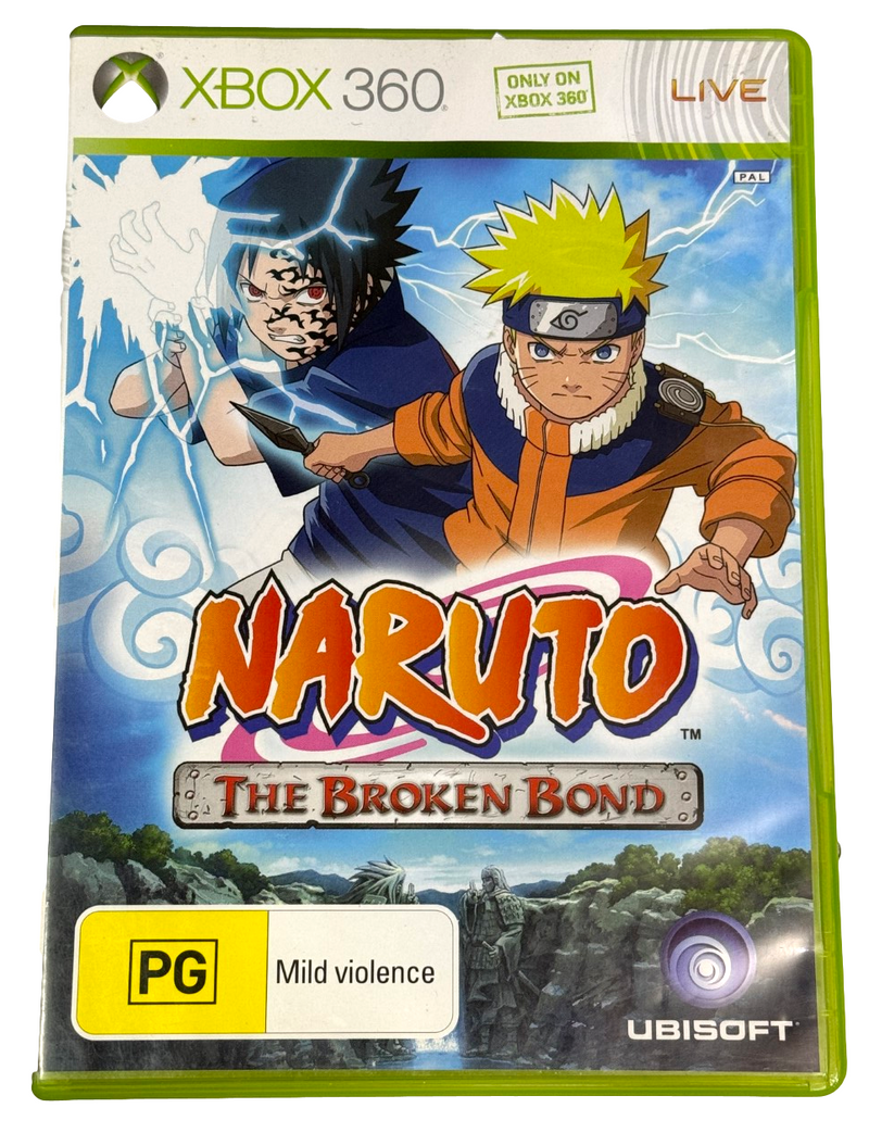 Naruto The Broken Bond XBOX 360 PAL (Preowned)