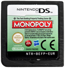 Monopoly Nintendo DS 2DS 3DS Game *Cartridge Only*0