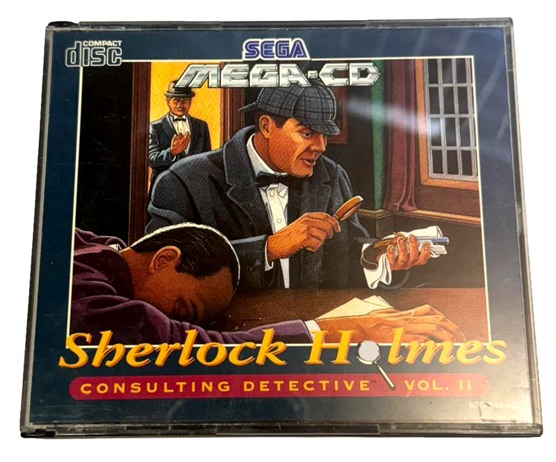 Sherlock Holmes Mega CD PAL *Complete*