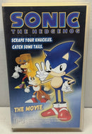 Sonic the Hedgehog The Movie VHS 19991