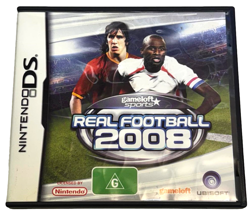 Real Football 2008 Nintendo DS 2DS 3DS Game *Complete*