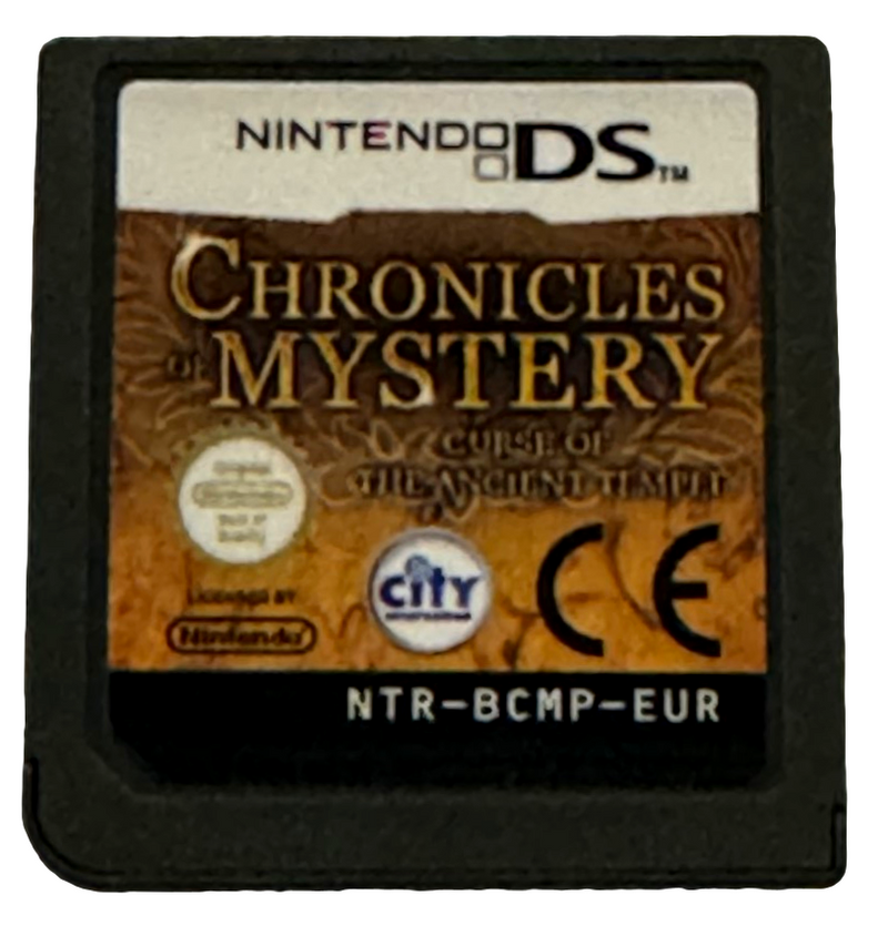 Chronicles Mystery Curse of The Ancient Temple Nintendo DS 2DS 3DS *Cartridge Only* (Preowned)