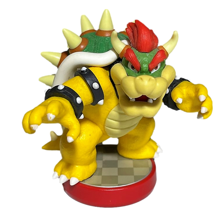 Super Mario Collection Bowser Nintendo Amiibo Loose (Preowned)