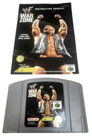WWF War Zone Nintendo 64 N64 PAL With Manual0
