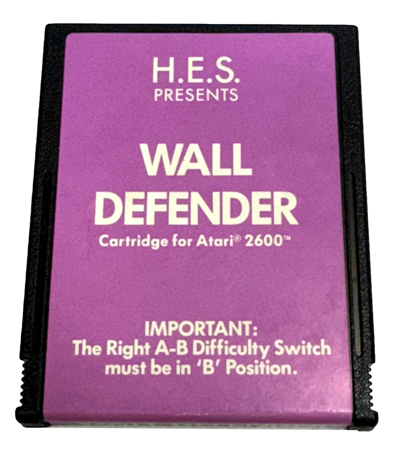 Wall Defender Atari 2600 *Complete* (Preowned)