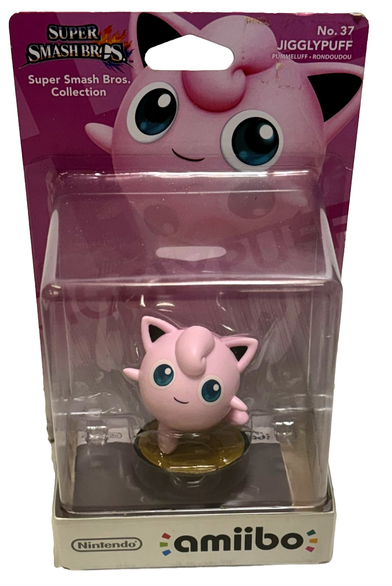 Super Smash Bros Collection N0.37 Jigglypuff Nintendo Amiibo