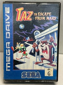 Taz In Escape From Mars Sega Mega Drive PAL *No Manual*1