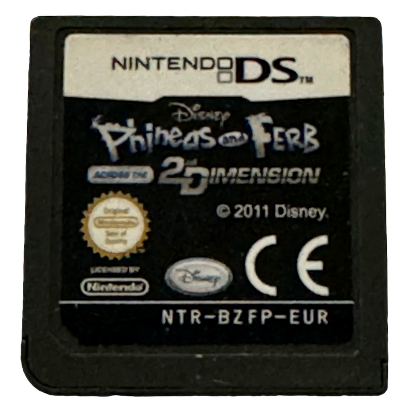 Phineas and Ferb 2nd Dimension Nintendo DS 2DS 3DS *Cartridge Only* (Preowned)
