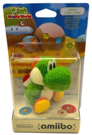 Yoshi's Woolly World Green Yarn Yoshi Nintendo Amiibo *Boxed0