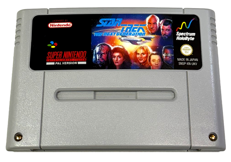 Star Trek The Next Generation Super Nintendo SNES PAL (Preowned)