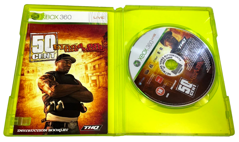 50 Cent Blood on the Sand XBOX 360 PAL- Ex Rental (Preowned)