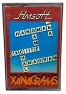 Xanagrams C64 Cassette Amsoft0