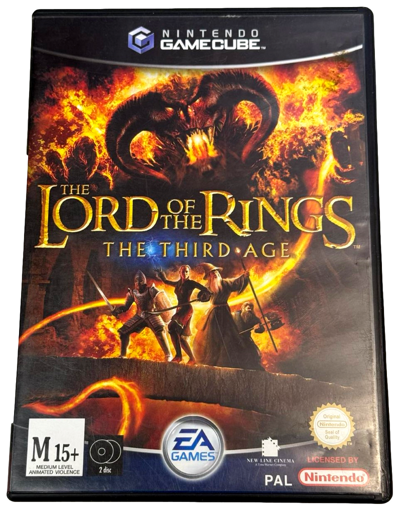 The Lord of the Rings The Third Age Nintendo GameCube PAL *No Manual* (Preowned)