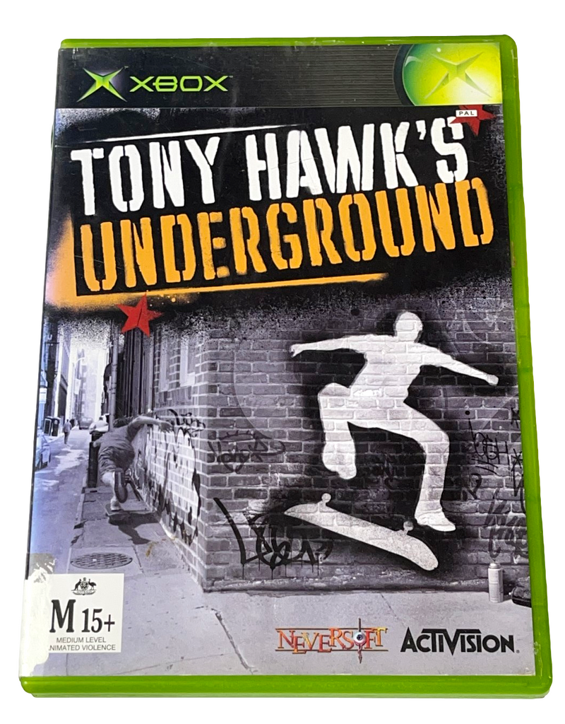 Tony Hawk's Underground XBOX Original PAL *No Manual* (Preowned)