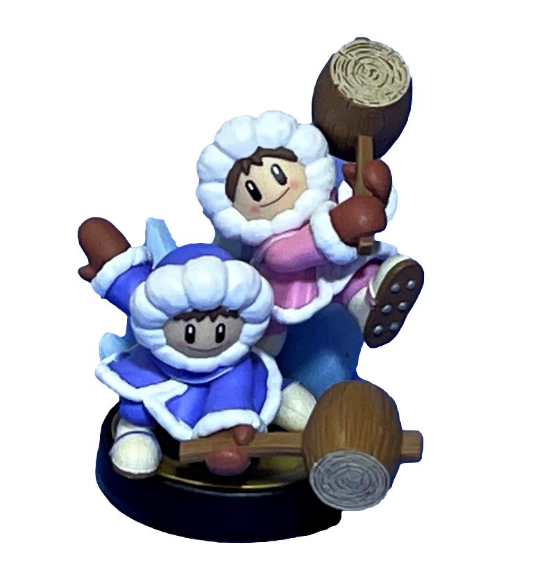 Super Smash Bros Collection N0.68 Ice Climbers Nintendo Amiibo Loose (Preowned)