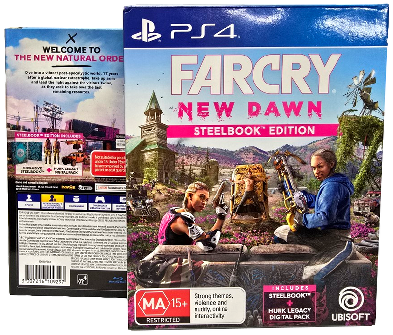 Far Cry New Dawn Sony PS4 Steelbook Edition Complete