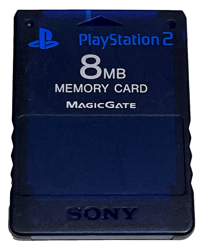 1 x Genuine Sony Magic Gate PS2 Memory Card PlayStation 2 8MB SCPH 10020 (Preowned)