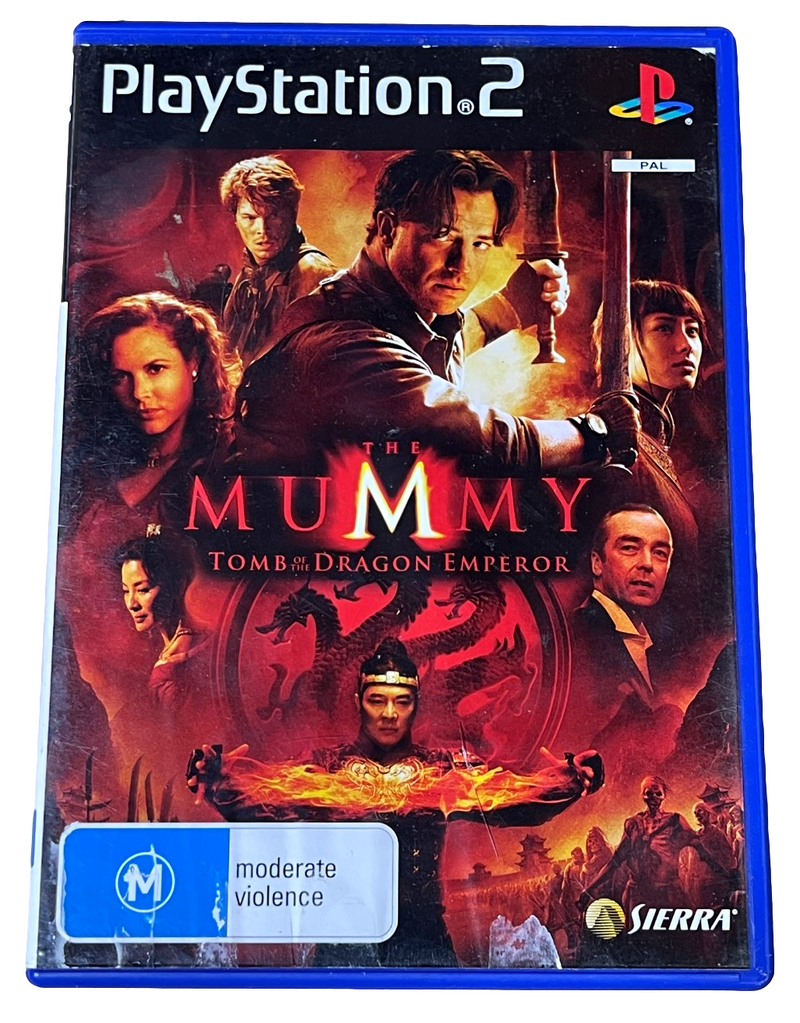 The Mummy Tomb of the Dragon Emperor PS2 PAL *Complete* (Preowned)