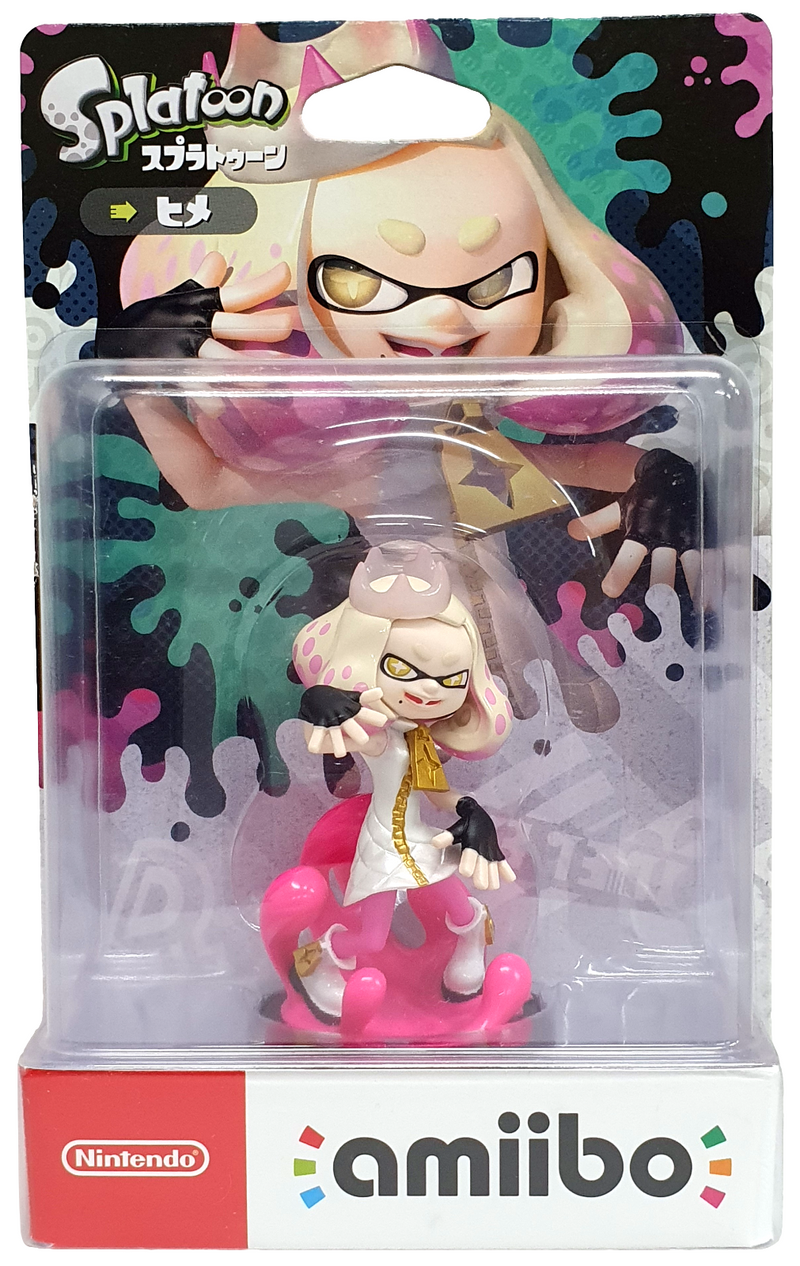 Splatoon Collection Pearl Nintendo Amiibo Boxed Japanese Stock