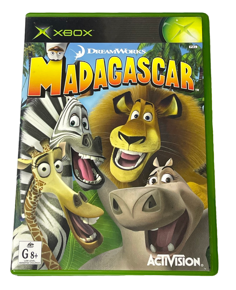 Madagascar XBOX Original PAL *Complete* (Preowned)