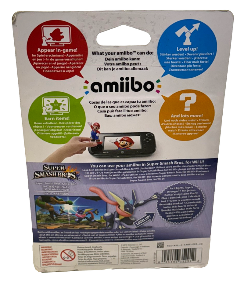 Super Smash Bros Collection N0.36 Greninja Nintendo Amiibo