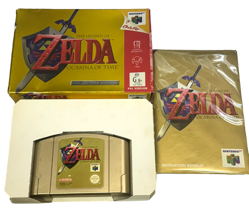 The Legend of Zelda: Ocarina of Time Nintendo 64 N64 Boxed PAL *Complete*