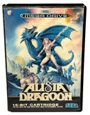 Alisia Dragon Sega Mega Drive *No Manual* Ex Rental1