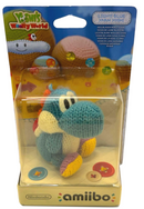Yoshi's Woolly World Blue Yarn Yoshi Nintendo Amiibo *Boxed0