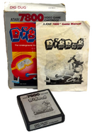 Boxed Dig Dug Atari 7800 *Complete*0