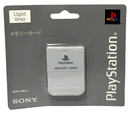 Sealed Genuine Sony Playstation 1 Memory Card 1MB Light Gray PS1 Official0