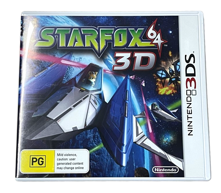 Starfox 64 3D Nintendo 3DS 2DS Game  *Complete* (Preowned)