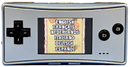 Genuine Silver Nintendo Game Boy Micro (OXY-001) + Usb Charger