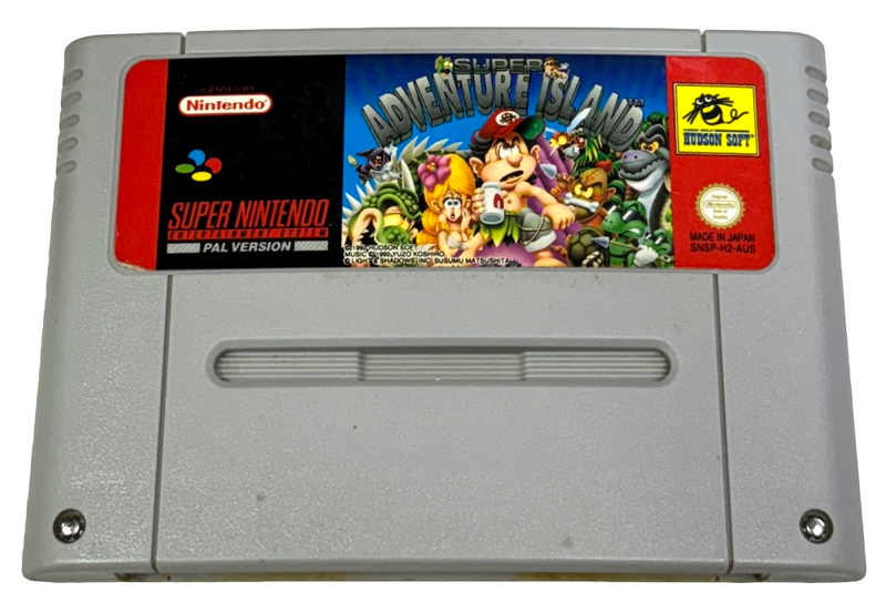 Super Adventure Island Super Nintendo SNES PAL