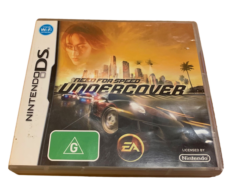 Need for Speed Undercover DS 2DS 3DS Game *Complete* (Preowned)