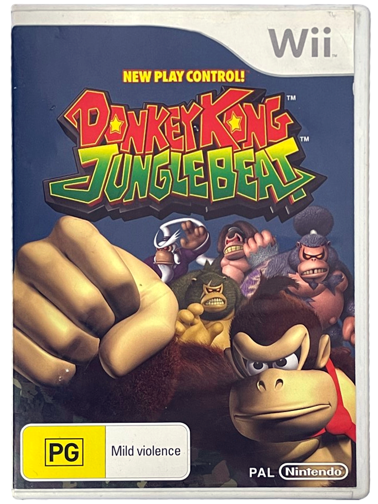 Donkey Kong Jungle Beat Nintendo Wii PAL *Complete* (Pre-Owned)