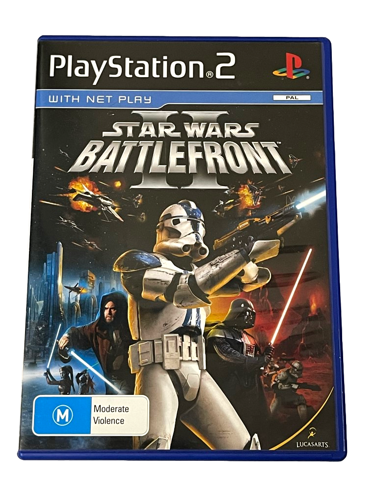 Star Wars Battlefront II PS2 PAL *Complete* (Preowned)