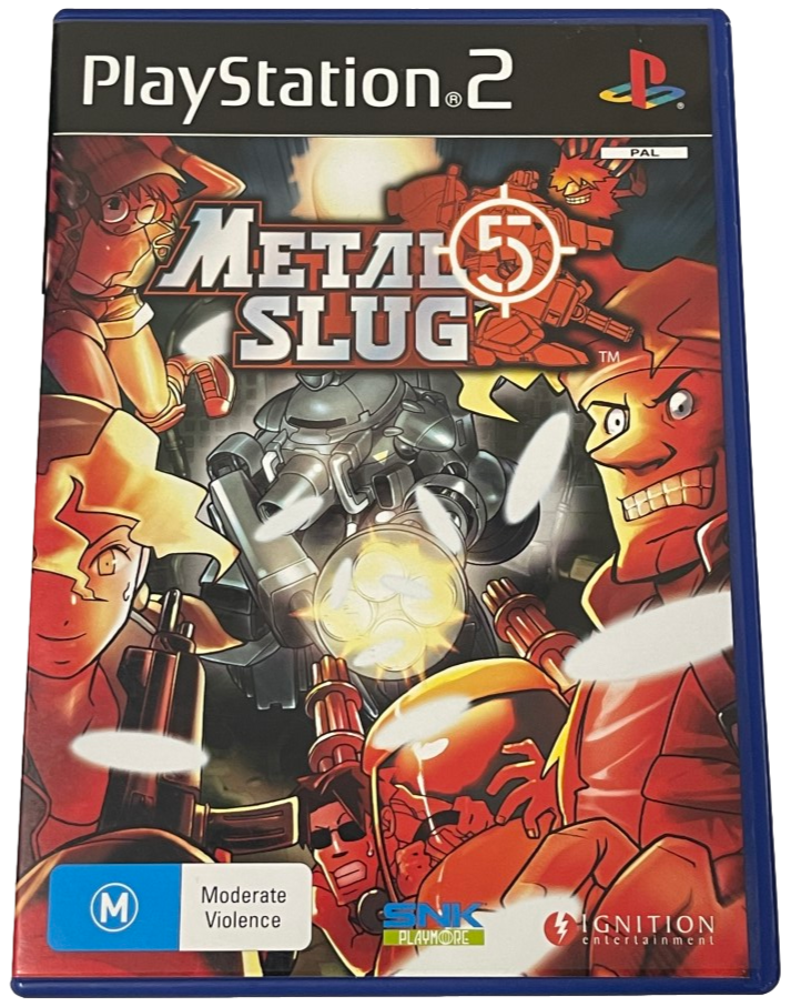 Metal Slug 5 PS2 PAL *Complete* (Preowned)