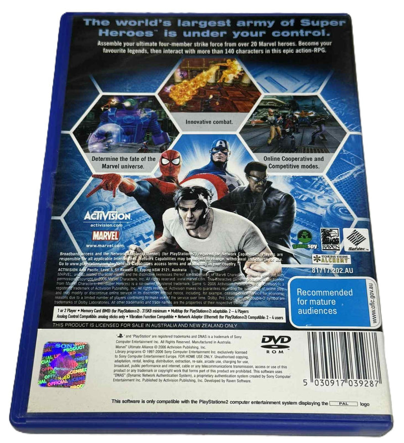 Marvel Ultimate Alliance PS2 PAL *Complete*1