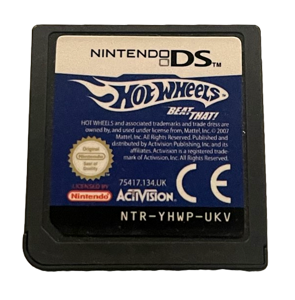 Hot Wheels Beat That! Nintendo DS 2DS 3DS *Cartridge Only* (Preowned)