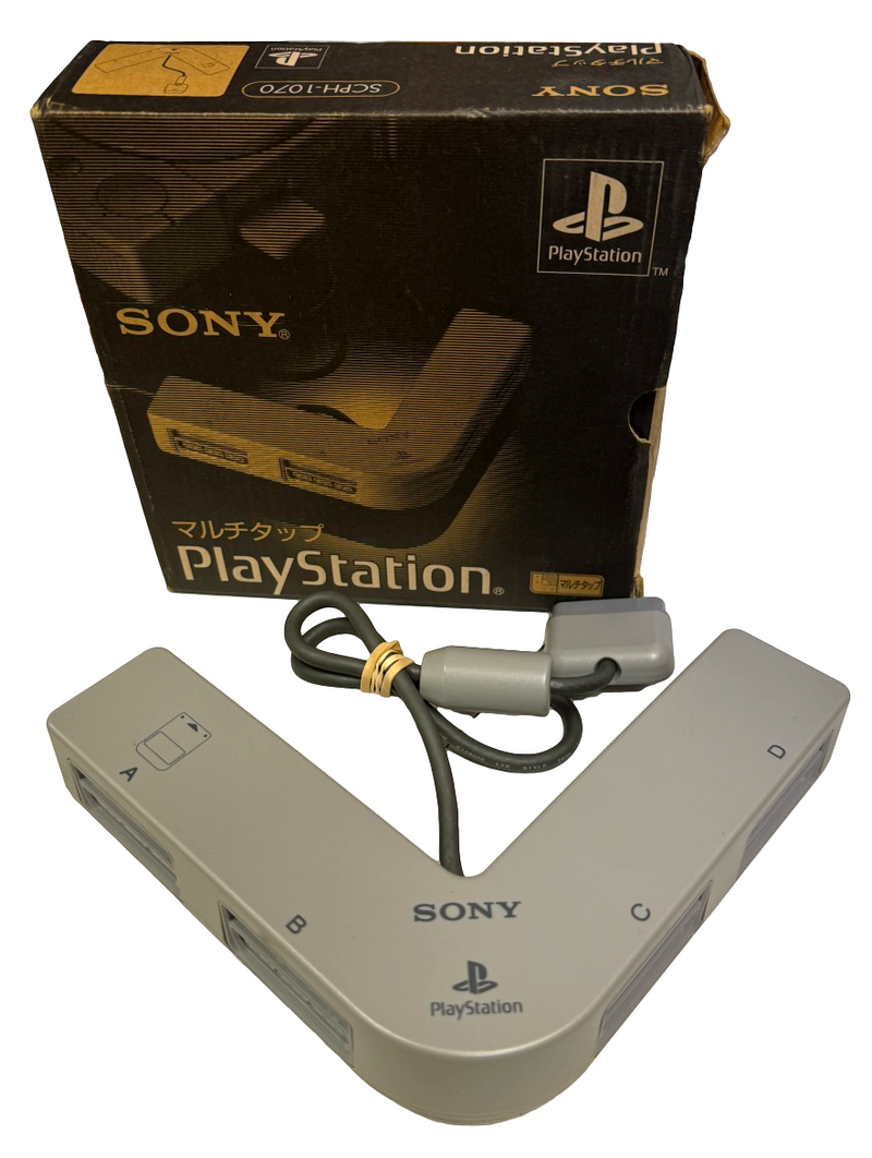 Boxed Genuine Sony Multi tap Magic Gate PS1 PlayStation 1 SCHP-1070 Multitap