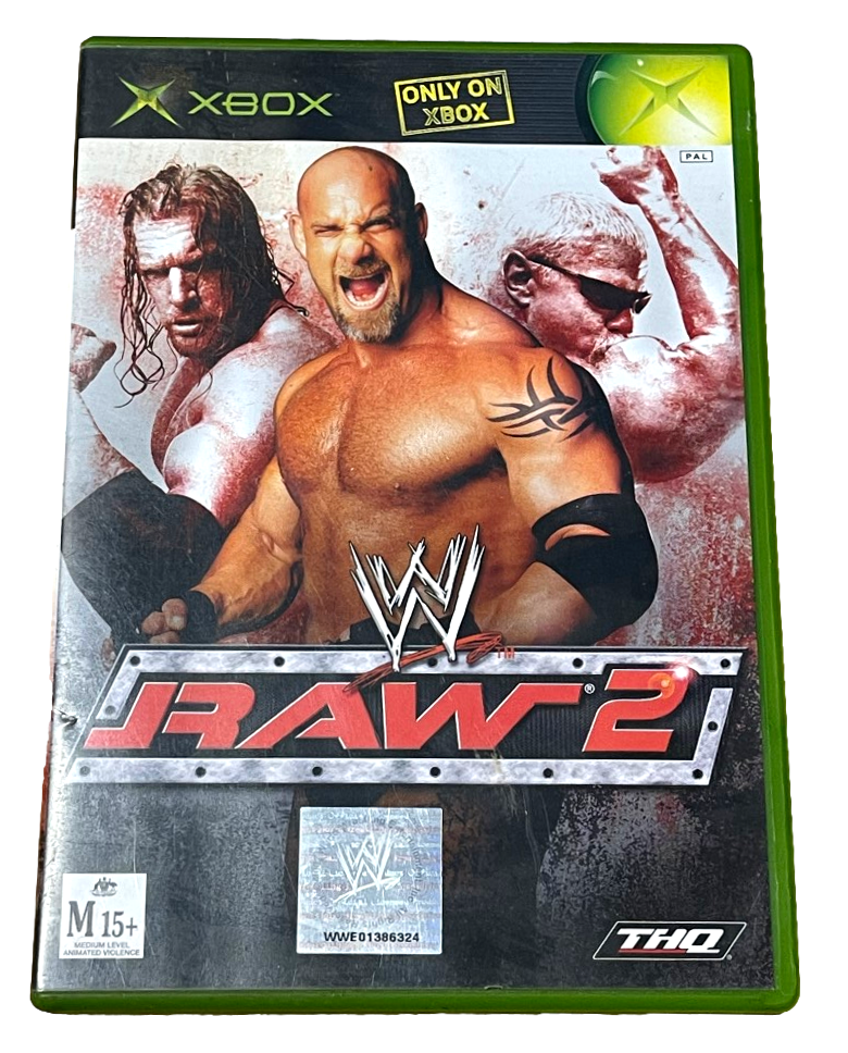 WWE Raw 2 XBOX Original PAL *No Manual* (Preowned)