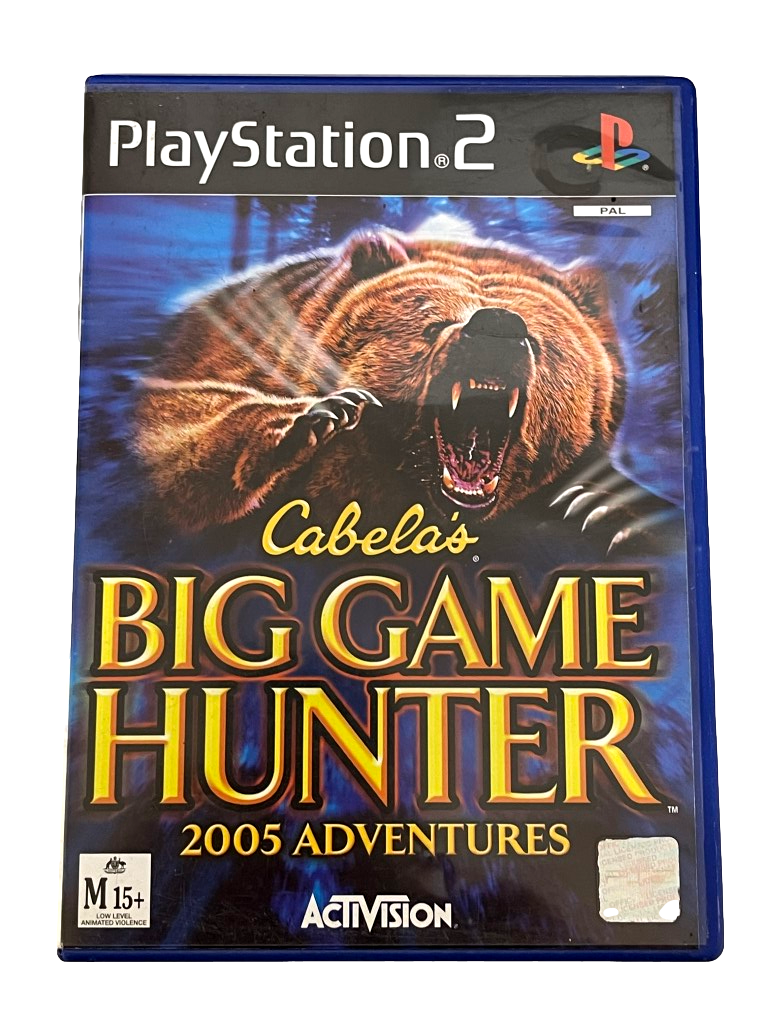 Cabela's Big Game Hunter 2005 Adventure PS2 PAL *Complete* PlayStation 20