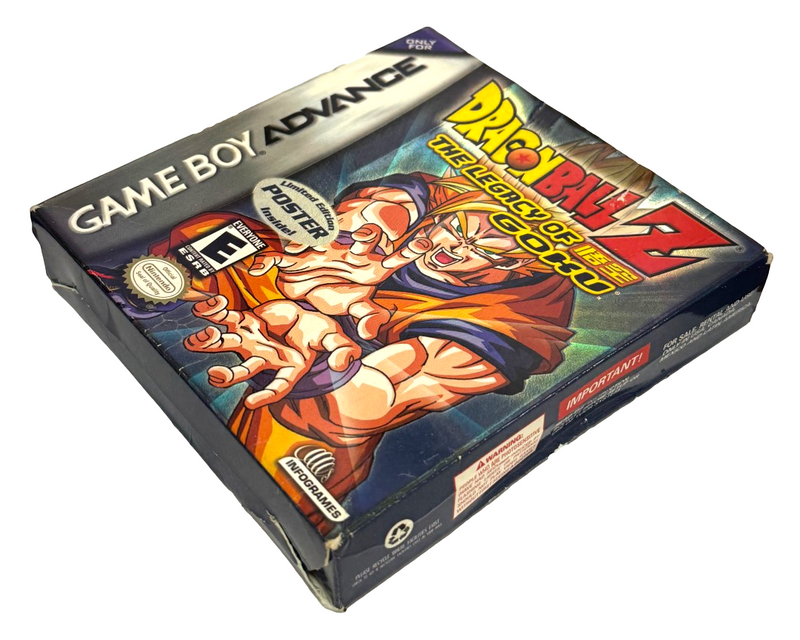 Dragonball Z The Legacy of Goku Nintendo Gameboy Advance GBA *Complete* Boxed