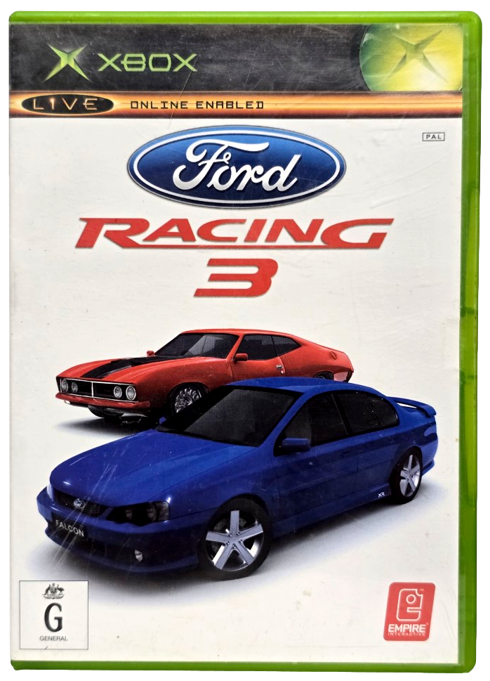 Ford Racing Xbox Original PAL *Complete*